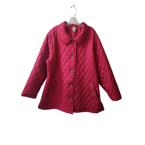 Blair Quilted Car Coat Size 2xl Excellent Condition - Picture 2 of 10